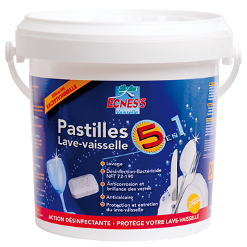 Pastilles lave-vaisselle 5 en 1