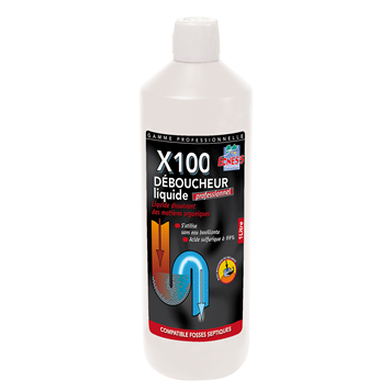 Déboucheur liquide professionnel